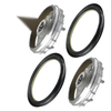 Honda Rancher 350 Front Brake Drum Hub & Seal 2 x (2000–2006)