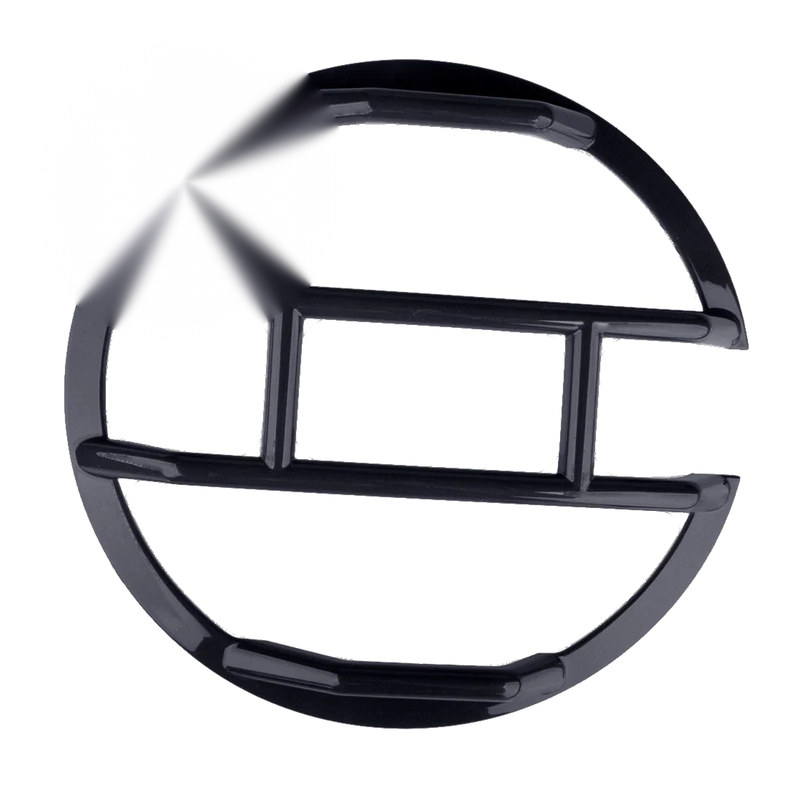 Ford Bronco Black Headlight Protector Covers (2021-2024)