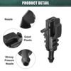 Kia Cadenza Windshield Wiper Washer Nozzle Spray Jets (2014-2019)