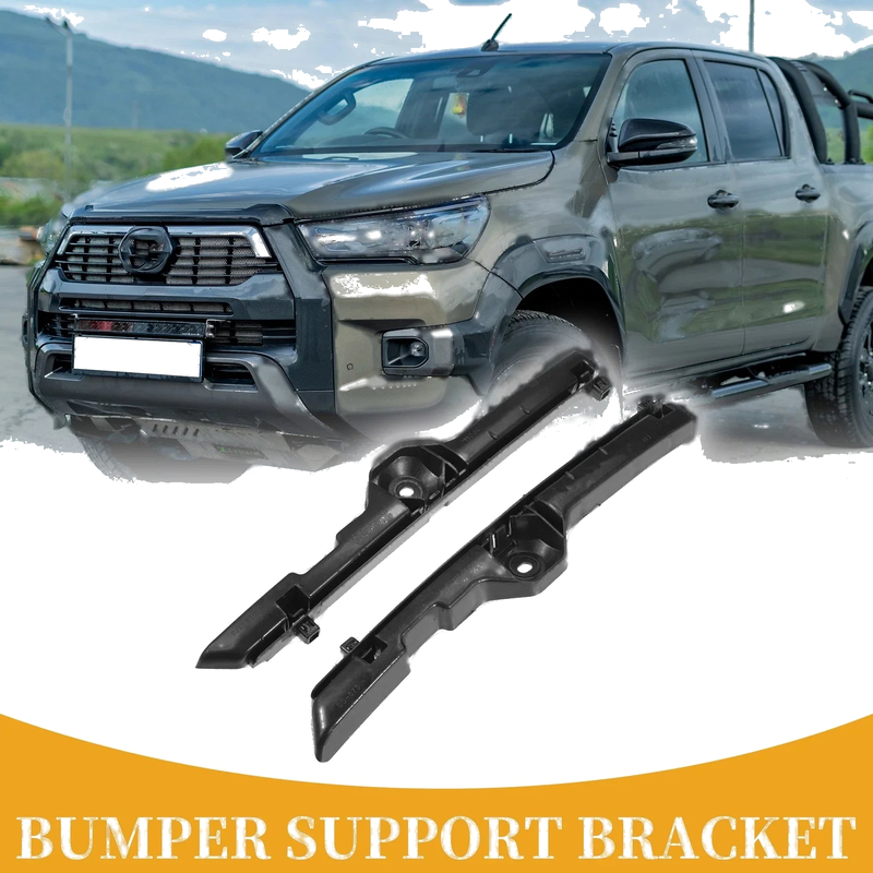 Toyota Hilux LH RH Side Front Bumper Support Bracket 1 Pair (2005–2009)