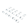 Polaris RZR 1000 900 800 570 XP Turbo 10 Pcs Skid Plate Washers Bolts