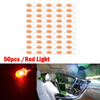 T10 194 168 W5W COB 4SMD LED CANBUS Bright Red License Light Bulb
