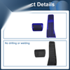 Automatic Foot Accelerator Pedal Covers Aluminum Alloy Blue