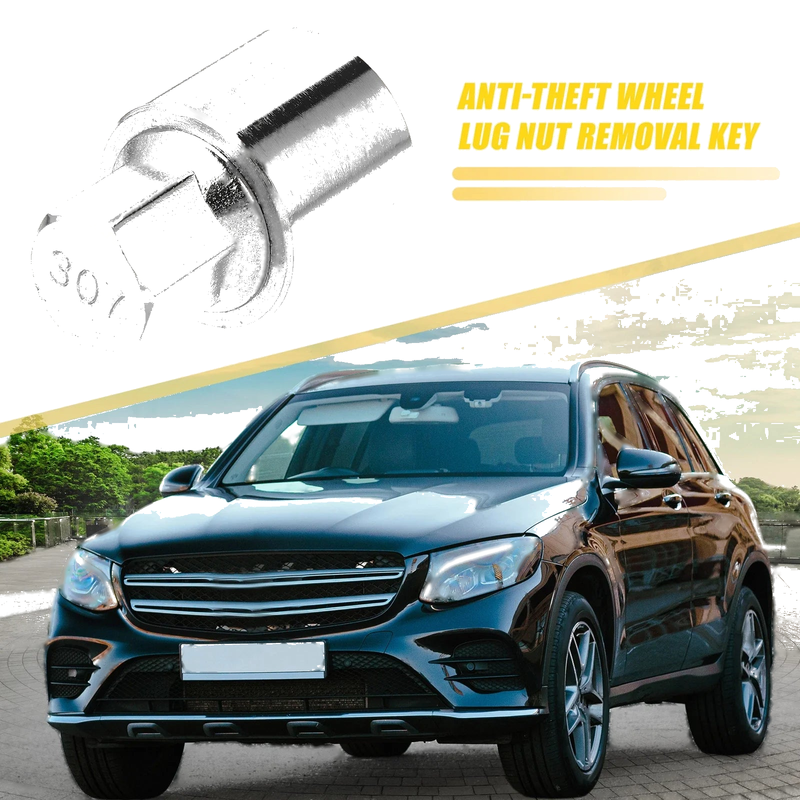 Mercedes Benz 307 Wheel Lock Lug Nut Set with Protector Socket