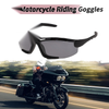 Motorcycle Riding Goggles Grey Lens Black Frame Cycling Sunglasses