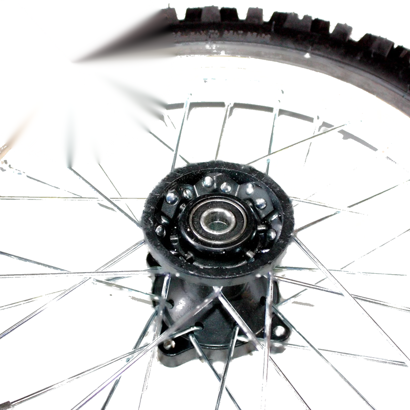 PIT PRO Dirt Bike 12mm Axle Front Wheel Rim Tire (14)