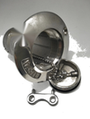 Marine Applications Deck Filler 2" 50mm Waste 316 Stainless Steel