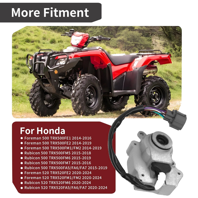Honda Foreman Rubicon 500 Front Differential Actuator (2015–2019)