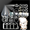 4JX1 / 4JX1T engines Full engine gasket kit