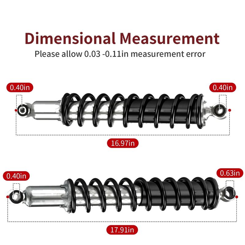 Honda Rubicon 500 TRX500 FA / FGA 2001-2014 Front/Rear Shock Absorber 4pcs