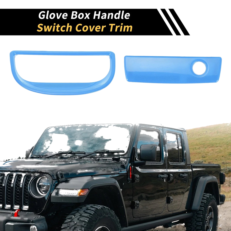 Jeep Wrangler JK Glove Box Handle Switch Cover Trim (2007-2017)