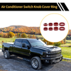GMC Sierra Light Switch Knob Cover Ring Red (14 - 18)