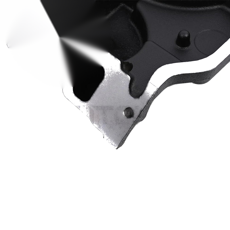 Ford FE Black Aluminum Dual Plane Satin Intake Manifold