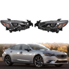 Mazda 6 2 x Left+Right Headlamp Headlight with AFS LED (2016–2017)