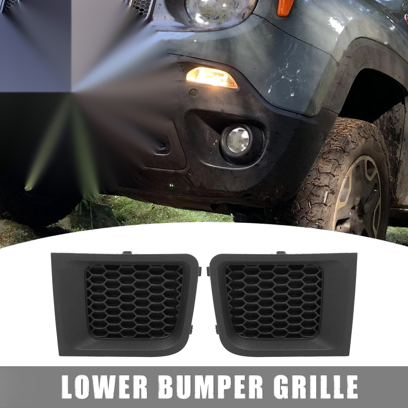 Jeep Renegade Lower Bumper Grilles 2 x (2015-2023)
