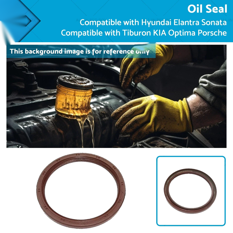 Hyundai Elantra Sonata Tiburon KIA Optima Porsche Oil Seal (88-09)