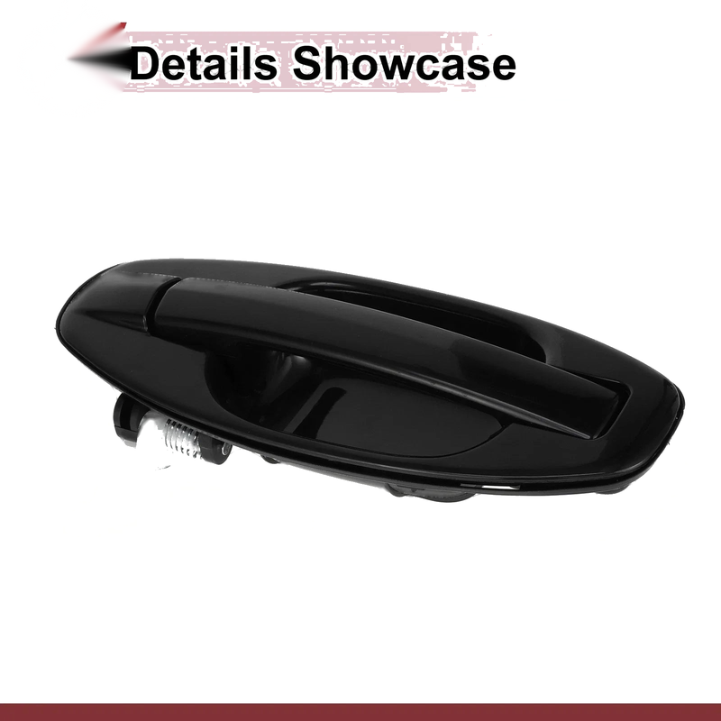 Hyundai Santa Fe Rear Left (2013-2018) Black Exterior Door Handle