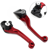 YAMAHA WR 250F WR 450F Red Pivot Brake Clutch Levers (2003-2023)