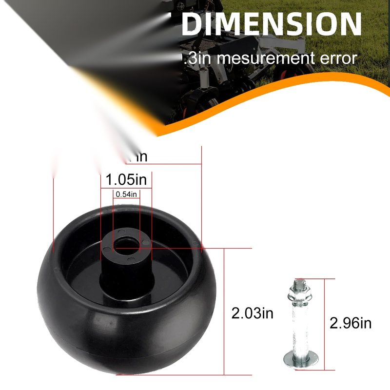 Ferris IS700Z / IS1500Z F50XT / F125XT / F160Z Deck Wheel