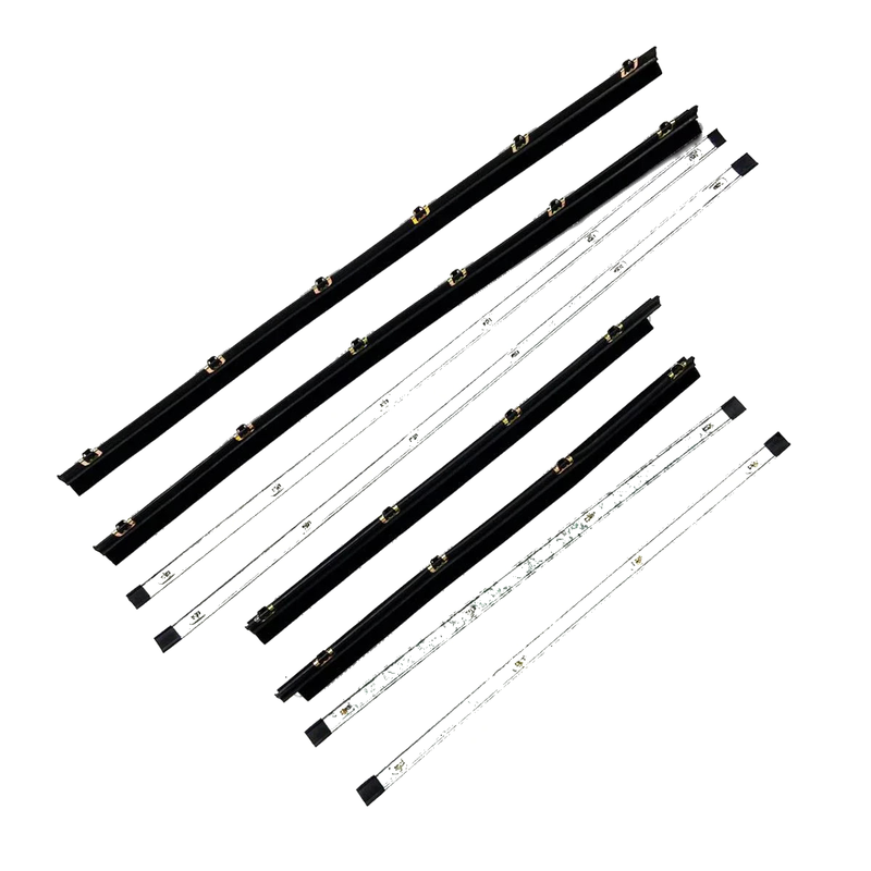 Weatherstrip Door Belt L+R Set 8 Fits Toyota Corolla KE30 TE31 Sedan 1974-79 D01
