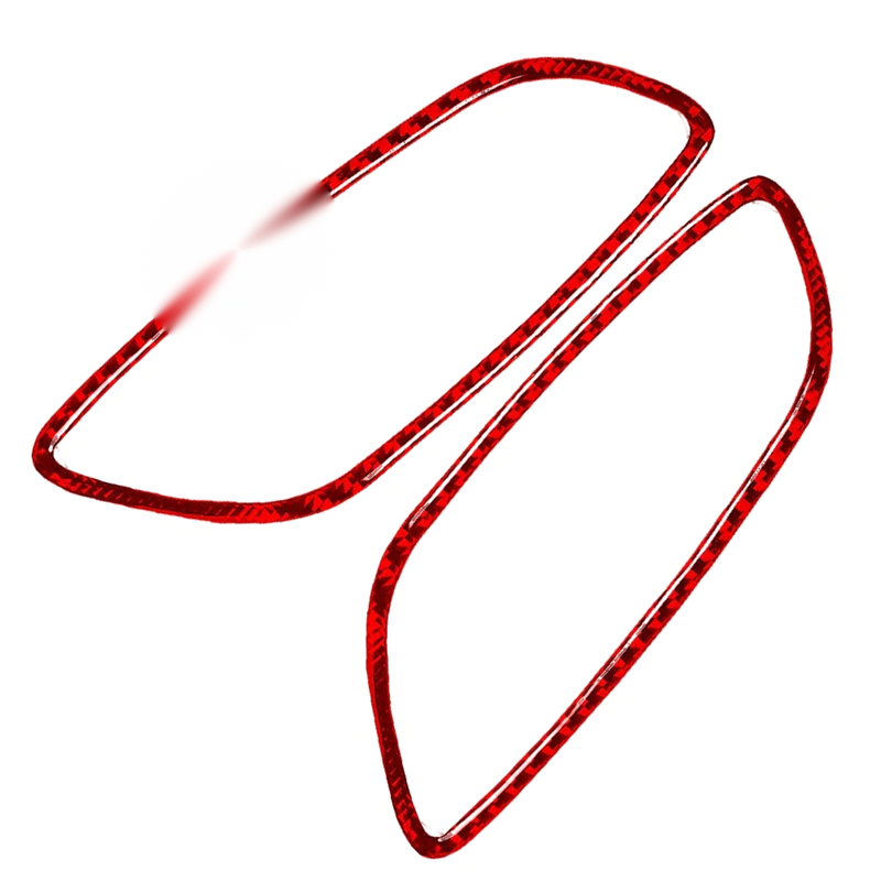 Audi TT TTS TTRS Red Interior Door Grab Handle Bowl Trim Cover (2008-2014)