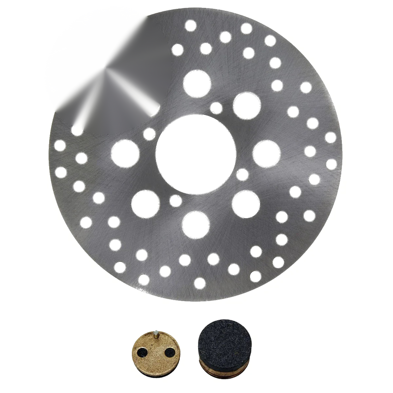 Yamaha Blaster 200 2 x Rear Disc Rotor & Semi-Metallic Pads (1988–2002)