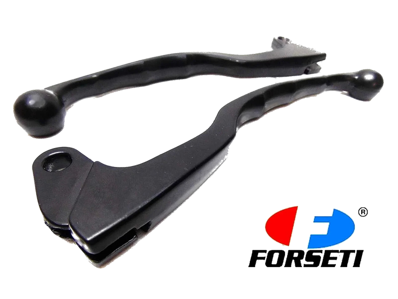 YAMAHA YZ465 Black Forseti Front Brake & Clutch Lever Set (1980-1981)