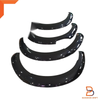 Nissan Navara NP300 D23 6" Black Bolted Fender Flares (2021-2023)