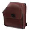 Universal Motorcycle - Brown Saddle Luggage PU Leather Side Tool Bag