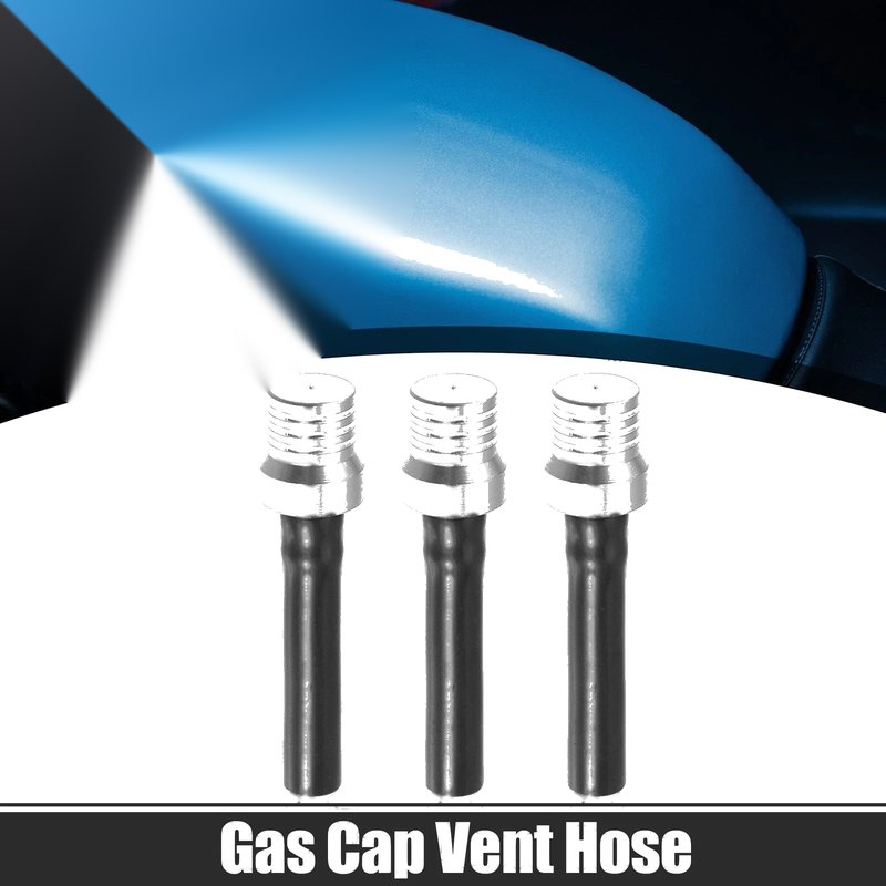 Universal Motorcycles 3pcs Gas Cap Tube with Air Vents
