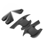 Toyota C-HR 4x Carbon Fiber Front Door Handle Decor Cover Trim (2017–2022)