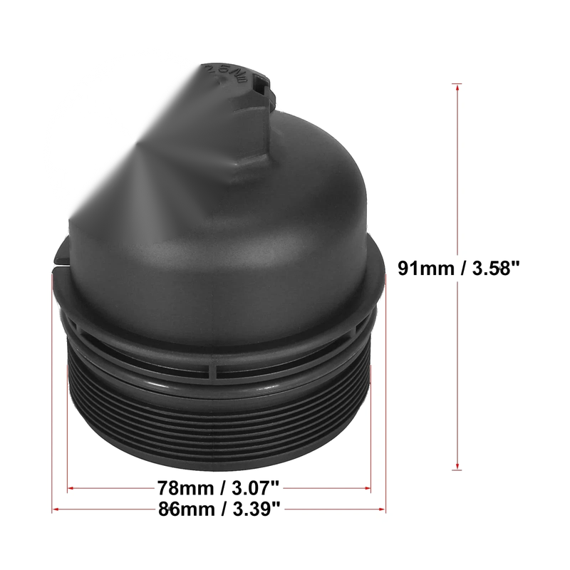 Land Rover Discovery Sport Oil Filter Cap Assembly (2015-2023)