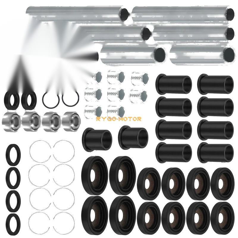 Honda TRX650 680 Rincon 2 x Rear Upper & Lower A-Arm Bushing Shaft