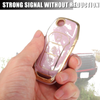 Ford F150 Key Fob Remote Control Cover 3 x Button TPU Shell Pink (2015-2018)