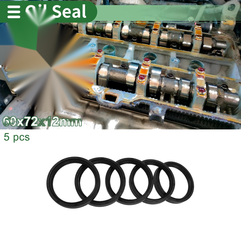 Make Model Oil Seal / 60x72x12mm / Rotary Shaft Seal