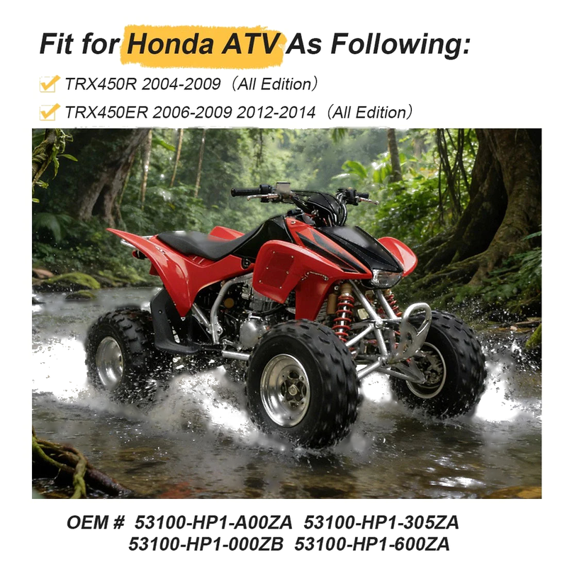 Honda TRX450R Heavy Duty Handlebar (2004–2014)