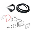Honda City 3rd Gen Type Z Sedan 1996-2002 Rear Door Weatherstrip Seal Set