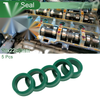 Make Model Oil Seal / 16x22x8mm 5 Pcs / Seal Ring Rotary Shaft Seal TPU