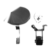 Indian Chief 2014-2023 Chrome Plug-in Driver Backrest w/ Mounting Kit