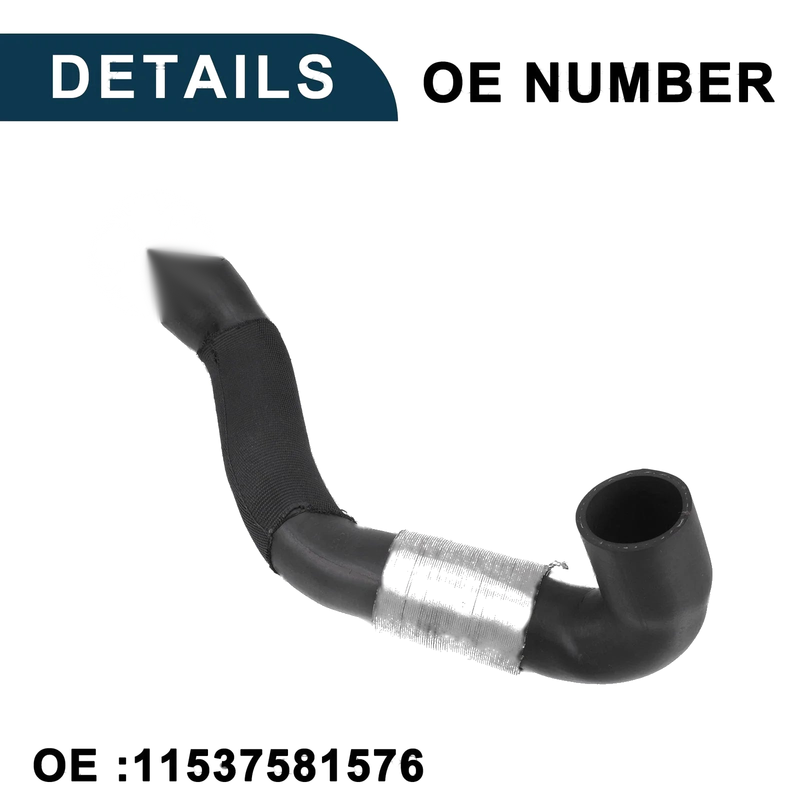 BMW 740i, 740Li (2011-2012) - 1 Pcs Radiator Hose