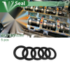 Oil Seal 55x75x10mm Seal Ring Rotary Shaft NBR Rubber High Pressure Black