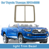 Toyota Tacoma Front Row Headlight Trim Bezel Light Brown (2016–2023)