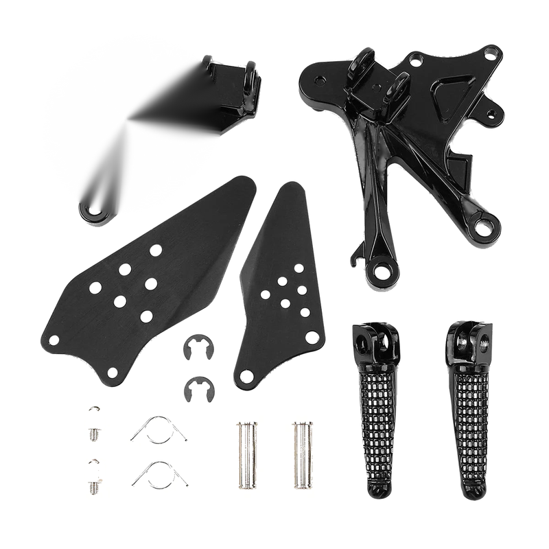 KAWASAKI ZX10R 2006-2010 Black Front Footrest Footpeg Bracket