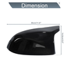 BMW X5 F15 X6 F16 X3 F25 LCI X4 F26 Door Mirror Cover Caps Gloss Black