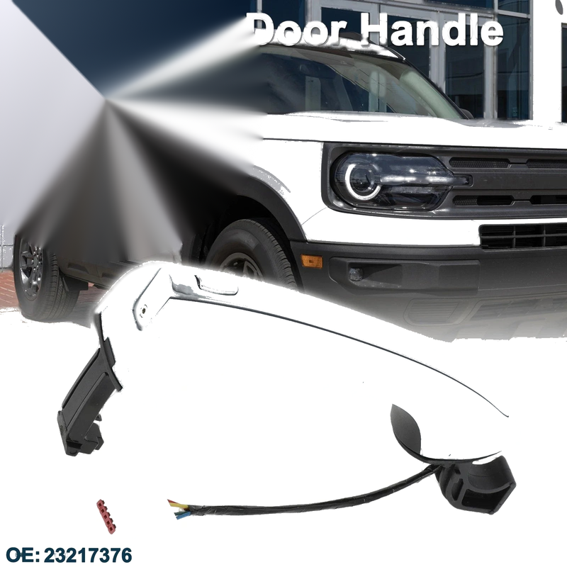 Buick Envision Exterior Door Handle Gray Silver Tone (2021–2023)