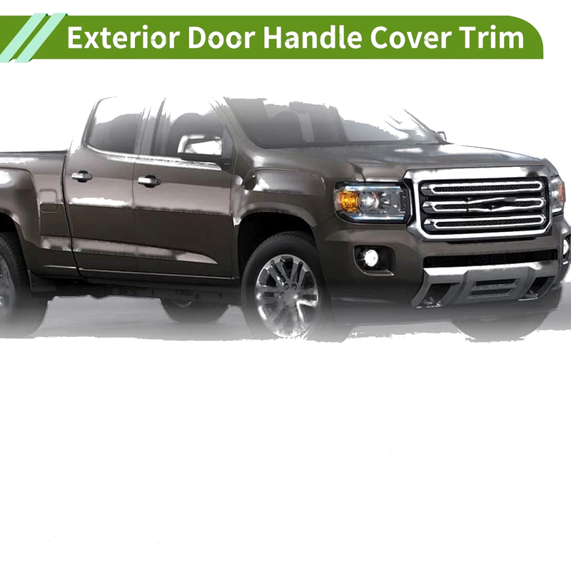 Chevrolet Colorado White Exterior Door Handle Cover Trim