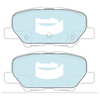 Mazda 6 GJ GCT Rear Disc Brake Pad Set (2012-2016)