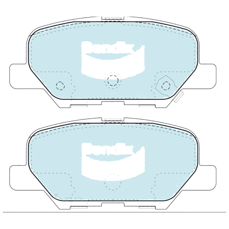 Mazda 6 GJ GCT Rear Disc Brake Pad Set (2012-2016)
