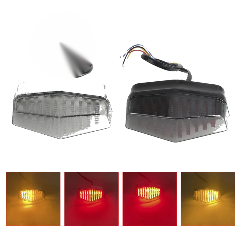 Norton Bobber LED Brake Turn Signal Tail Lights