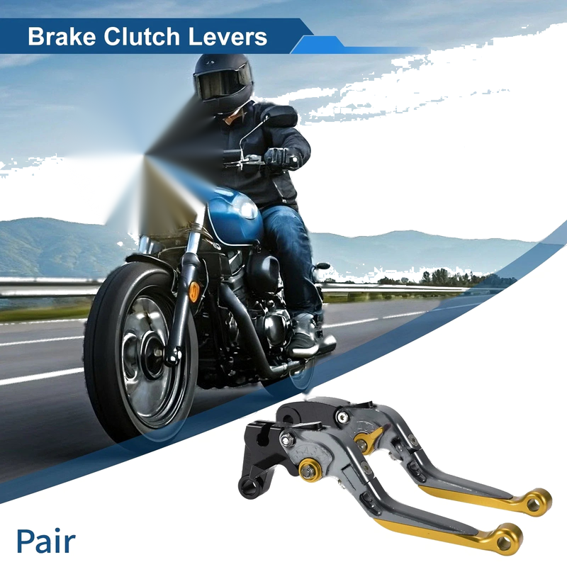 Yamaha YZF R1 Titanium Handle 2 x Adjustable Brake Clutch Levers